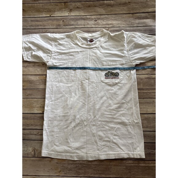 Vintage Harley Davidson T-Shirt Mens Indianapolis Motorcycles Eagle Flag 2006 - Picture 1 of 8